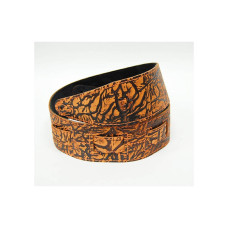 FL8010LT Leather Tigina Ремень для гитары, кожаный, закат в джунглях, Fidel FL8010LT Leather Tigina Ремень для гитары, кожаный, закат в джунглях, Fidel