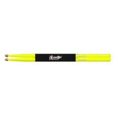 10101003001(10101003031) Fluorescent Series 5A Барабанные палочки, желтые, орех гикори, HUN