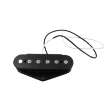 M257 Звукосниматель магнитный сингл, для Tele, бриджевый, черный, Musiclily