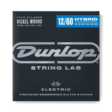 DEN1260 Performance + Комплект струн для электрогитары, никелированные, Med/ExHeavy, 12-60, Dunlop