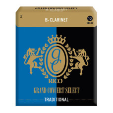RGC10BCL200 Grand Concert Select Traditional Трости для кларнета Bb, размер 2.0, Rico