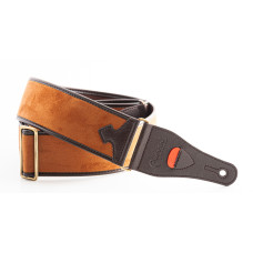 8419612001008 Talisman Divine Ремень для гитары, текстиль/синтетика, коричневый, RightOn Straps