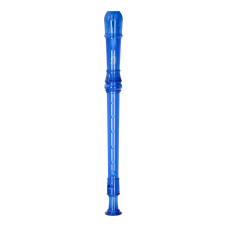 ASRB-251BL Color Блокфлейта сопрано, синяя, барочная система, пластик, 2 части, Angel