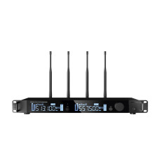 OWS-U2200D-B Двухканальная радиосистема, 2 головных микрофона, Октава OWS-U2200D-B Двухканальная радиосистема, 2 головных микрофона, Октава