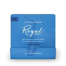 RJB0115-B25 Rico Royal Трости для саксофона альт, размер 1.5, 25шт в индивидуальной упаковке, Rico