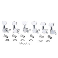 MX1368CR-6 Колки для гитары, 6л, локовые, хром, Musiclily