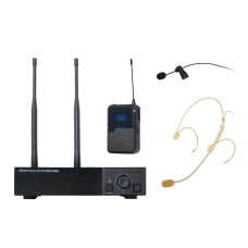 OWS-U1200D01L02-plus Беспроводная система с головным и петличным микрофонами, с кейсом, Октава OWS-U1200D01L02-plus Беспроводная система с головным и петличным микрофонами, с кейсом, Октава