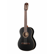 7.232 Classical Student 1C Black Satin Классическая гитара, черная, Alhambra