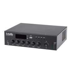 LAM120B Микшер усилитель мощности трансляционный, 120Вт, LAudio LAM120B Микшер усилитель мощности трансляционный, 120Вт, LAudio