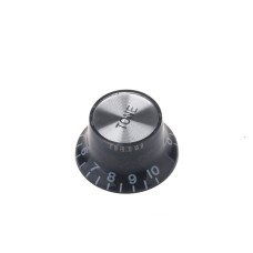 M143-2M490-2 Комплект ручек потенциометров 2+2, Gibson Style, черные, Musiclily M143-2M490-2 Комплект ручек потенциометров 2+2, Gibson Style, черные, Musiclily