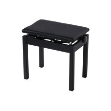 HY-TM41-SATIN-BLACK Банкетка, матовый черный, искусственная кожа, Rin