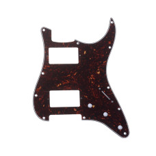 MX1379DT Пикгард для электрогитары Fender Stratocaster HH, 4 сл, черепаший панцирь, Musiclily
