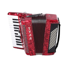 A-8-RD Аккордеон "Тула" 26х72-II-3, красный, Тульская Гармонь A-8-RD Аккордеон "Тула" 26х72-II-3, красный, Тульская Гармонь