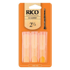 RCA0325 Rico Трости для кларнета Bb, размер 2.5, 3шт, Rico