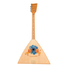 SBF-NL Festival Decor Балалайка трехструнная уменьшенная, львы, Балалайкеръ SBF-NL Festival Decor Балалайка трехструнная уменьшенная, львы, Балалайкеръ