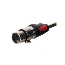 CXA005 Переходник (разъем переходной) XLR гнездо - 1/4'' стерео штекер, Soundking