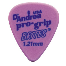 RPGB351_1.21XH ProGrip Brites Медиаторы, дерлин, 72шт, 1.21мм, D'Andrea