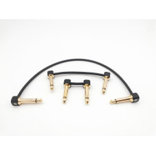 E45-JR-JR-0010-0 Патч-кабель, угловой, беспаечный корпус, 0.10м, ZZcable