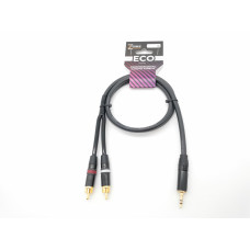 E51-3,5-2RCA-0150-0 Кабель аудио 3.5мм-2хRCA, 1.5м, ZZcable