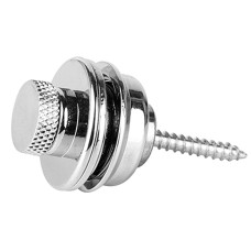 M186 Крепление ремня с блокировкой, хром, 2шт, Musiclily