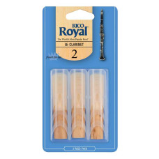 RCB0320 Rico Royal Трости для кларнета Вb, размер 2.0, 3шт, Rico