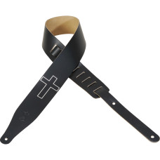 M17CHC-BLK Specialty Series Ремень для гитары, кожаный, черный, Levy's M17CHC-BLK Specialty Series Ремень для гитары, кожаный, черный, Levy's