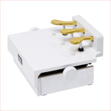 LB-PRO3WH Подставка-удлинитель педалей пианино для детей, белая, Rin LB-PRO3WH Подставка-удлинитель педалей пианино для детей, белая, Rin