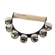 FLT-RT7-B Колокольчики (7 шт.) на ручке полукруг (черная металлическая дуга), Fleet