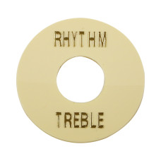 LP-SW-I Накладка под переключатель Treble/Rhythm, кремовая, Hosco