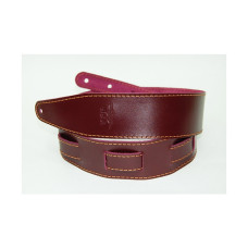 FL111016LP Premier Ремень для гитары, кожаный, бордовый, Fidel FL111016LP Premier Ремень для гитары, кожаный, бордовый, Fidel