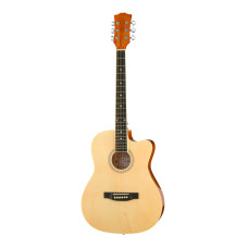 GA-H10-38-N Акустическая гитара, с вырезом, цвет натуральный, Smiger