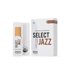 ORRS10SSX4S Organic Select Jazz Unfiled Трости для саксофона сопрано, размер 4S, 10шт, D'Addario