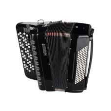 JH5096-BLACK Аккордеон кнопочный 70/96/7/2, черный, с футляром, Aurus JH5096-BLACK Аккордеон кнопочный 70/96/7/2, черный, с футляром, Aurus