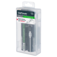 00-00036487 Аккумулятор Li-ion ICR18650 БОКС2 3.7V 2500mAh Type-C, GoPower 00-00036487 Аккумулятор Li-ion ICR18650 БОКС2 3.7V 2500mAh Type-C, GoPower