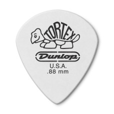 478P.88 Tortex White Jazz III Медиаторы 12шт, толщина 0,88мм, Dunlop