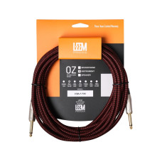 FBS-5(BK/RD) Кабель инструментальный, черный/красный, 5м, Leem