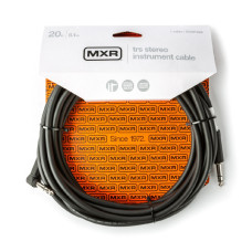 DCIST20R MXR Кабель инструментальный, стерео, прямой/угловой, 6м, Dunlop
