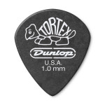 482R1.00 Tortex Pitch Black Jazz III Медиаторы 72шт, толщина 1мм, Dunlop