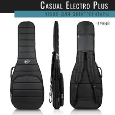 BM1172 Electro Casual Plus Чехол для электрогитары, черный, BAG&music