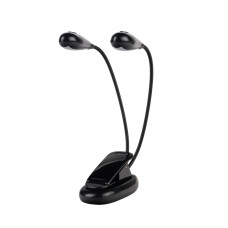 HY-HA027A Светильник светодиодный на прищепке для пюпитра или клавишных, черный, Rin HY-HA027A Светильник светодиодный на прищепке для пюпитра или клавишных, черный, Rin