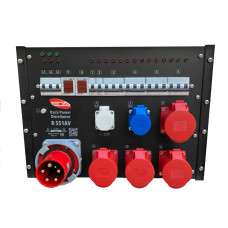R551AV Дистрибьютор питания, рэковый, EDS