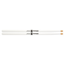 RBH595AW-WHITE 5B Rebound Барабанные палочки, белые, смещенный баланс, орех гикори, ProMark