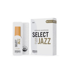ORSF10SSX4H Organic Select Jazz Filed Трости для саксофона сопрано, размер 4H, 10шт, D'Addario