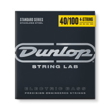 DBS40100 Комплект струн для бас-гитары, нерж.сталь, Light, 40-100, Dunlop