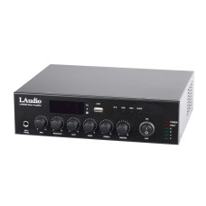 LAM60B Микшер усилитель мощности трансляционный, 60Вт, LAudio