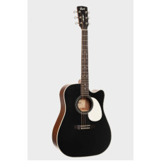 MR500F-CED-BKS MR Series Электро-акустическая гитара, черная, Cort