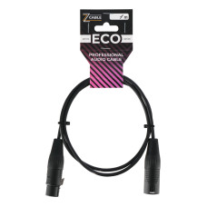 E14-XLR-M-F-0100-0 Кабель микрофонный 1м, ZZcable