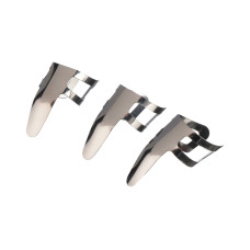 AP-3MS Упаковка стальных медиаторов на палец 3шт Alice