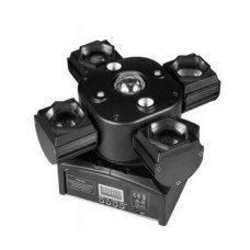 ML4A Моторизированный прожектор смены цвета (колорчэнджер) паук, RGBW, 4х15Вт, Bi Ray