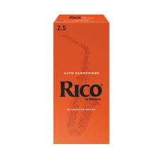 RJA2525 Rico Трости для саксофона альт, размер 2.5, 25шт, Rico